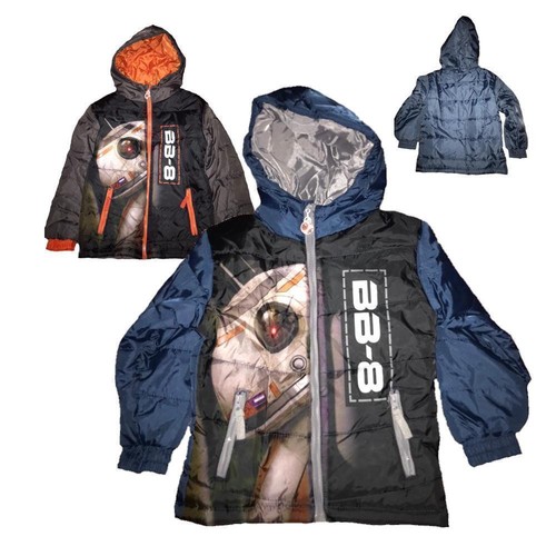 Winterjacke mit motiv aus star - winterjacke,