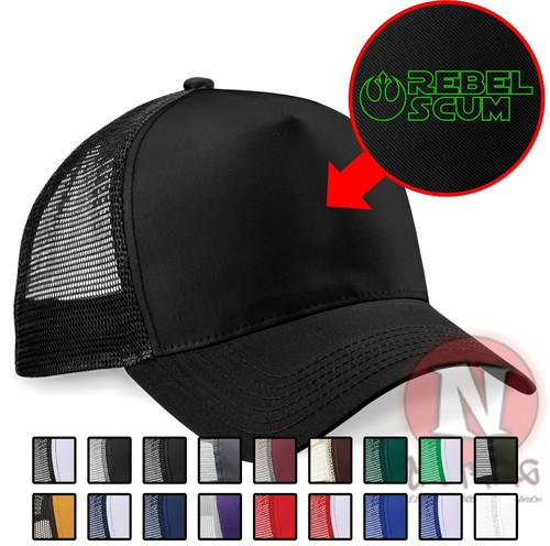 Rebel scum cap half mesh - rebel,